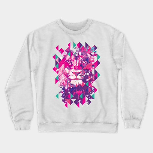 Lion's Life Crewneck Sweatshirt by Sitchko